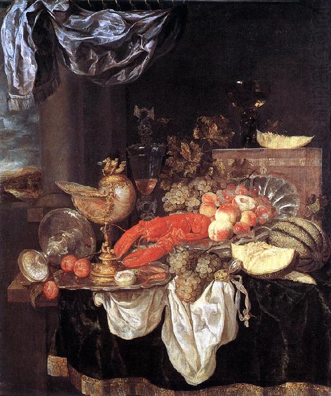 Large Still-life with Lobster, BEYEREN, Abraham van